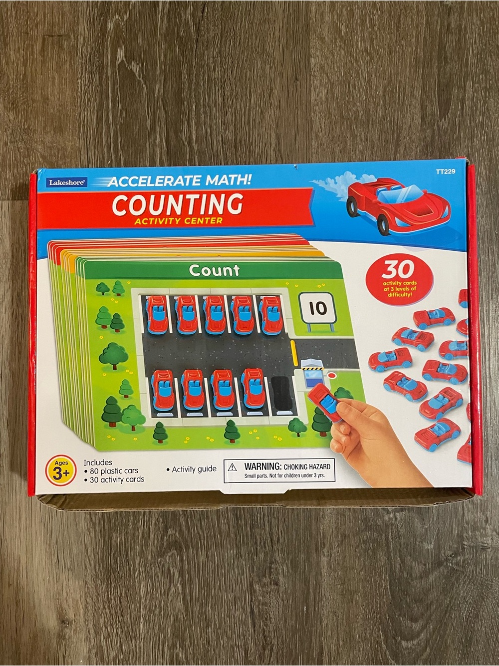 Lakeshore Learning Counting Activity Cars Set